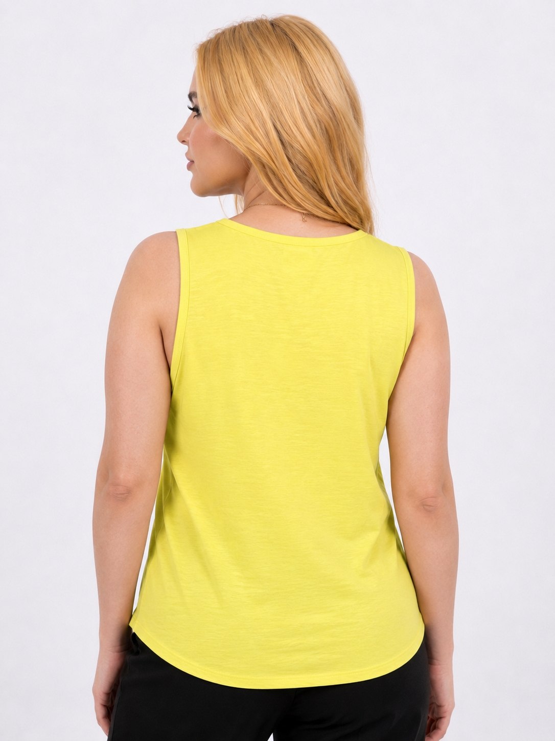 Basic Cut Top - Yellow